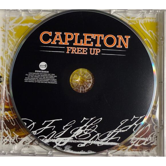 Capleton – Free Up CD 2006 Reggae Dancehall Album - Penitentiary Records - Picture 4 of 6